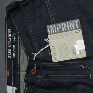 Levis 514 Imprint Jeans